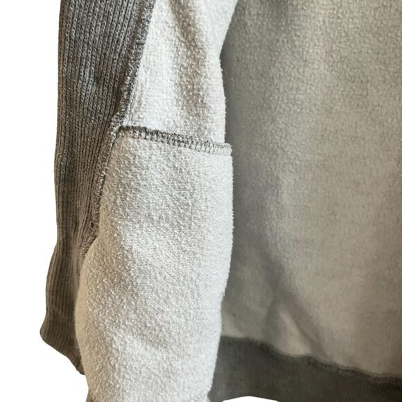 TED Baker London Sweater Womens 4 Gray Button Up Wool Blend Knit Coat - Picture 9 of 11